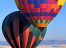 LtoR :'Sky Angel,Kieth Reeves , Albuquerque, New Mexico;  'Sunset Rises', Al Lowenstein, Albuquerque, New Mexico