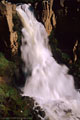 A dramatic view of North Clear Creek Falls in early morning.